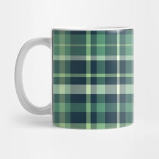 Green Tartan Plaid Mug